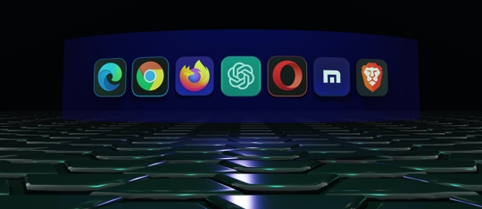 computer software icons with ChatGPT