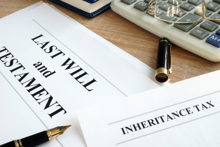 Last Will and Testament and Inheritance Tax documents